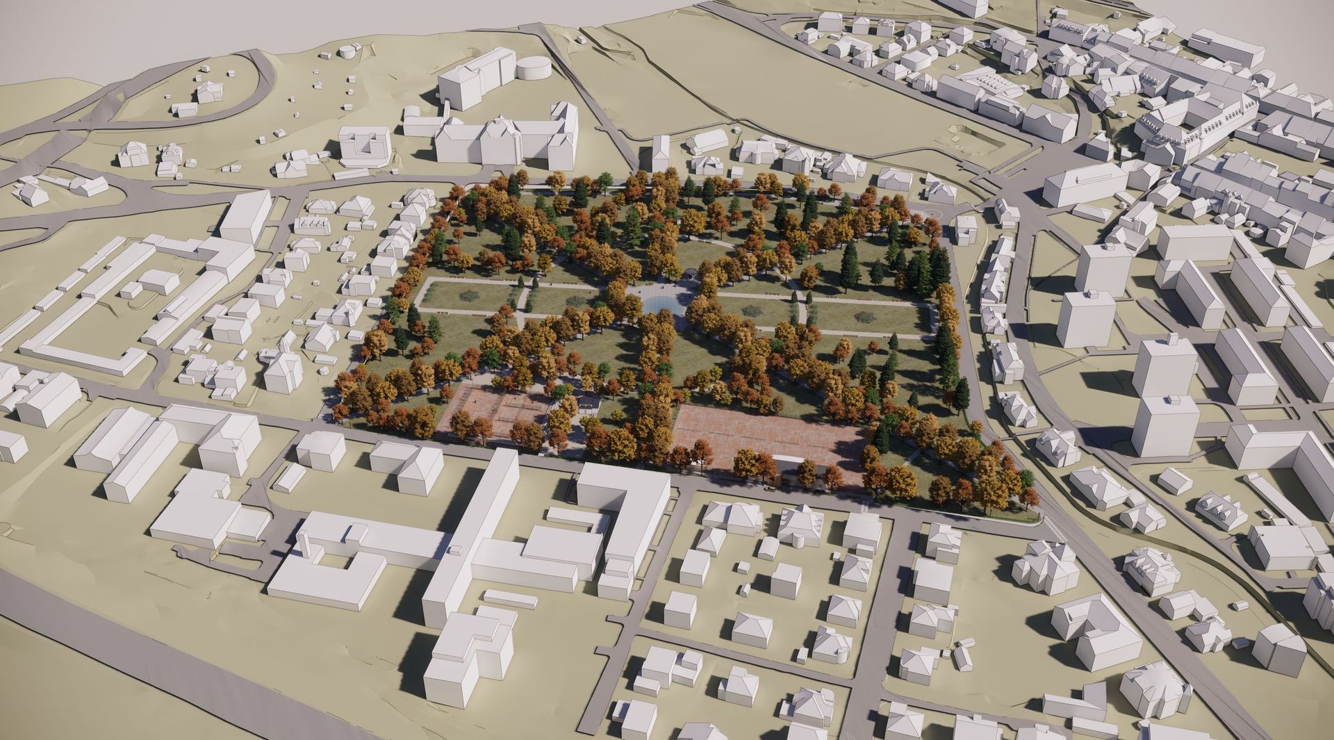 Revitalizácia Mestského parku v Banskej Bystrici