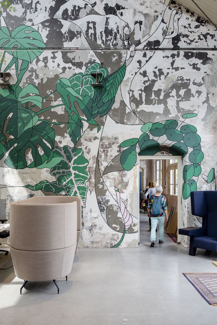 Coworking, sídlo architektonickej kancelárie a kaviareň Vakwerkuis