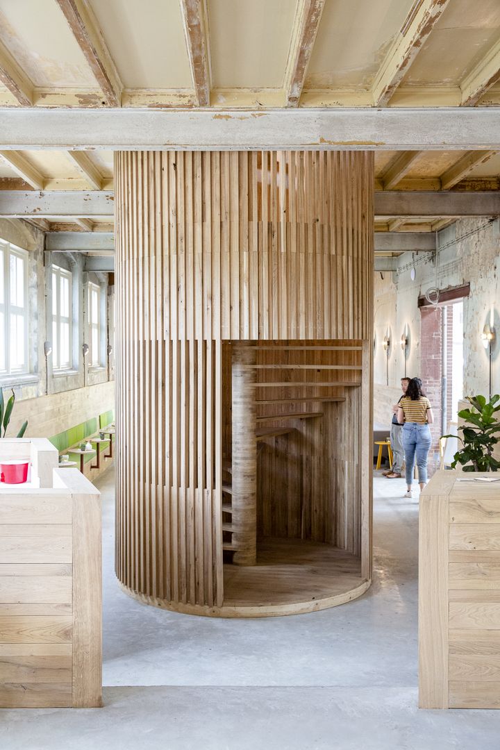Coworking, sídlo architektonickej kancelárie a kaviareň Vakwerkuis