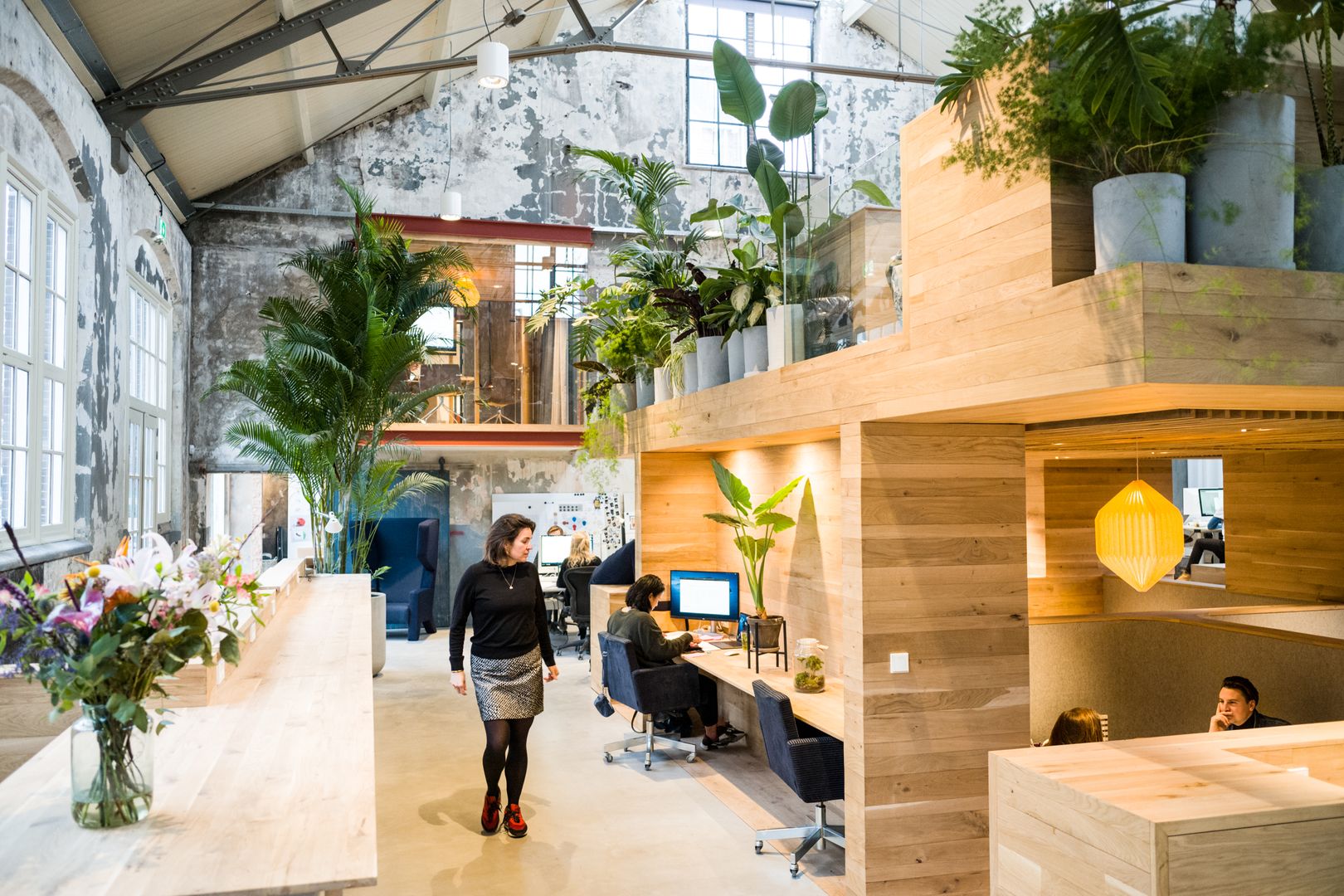 Coworking, sídlo architektonickej kancelárie a kaviareň Vakwerkuis