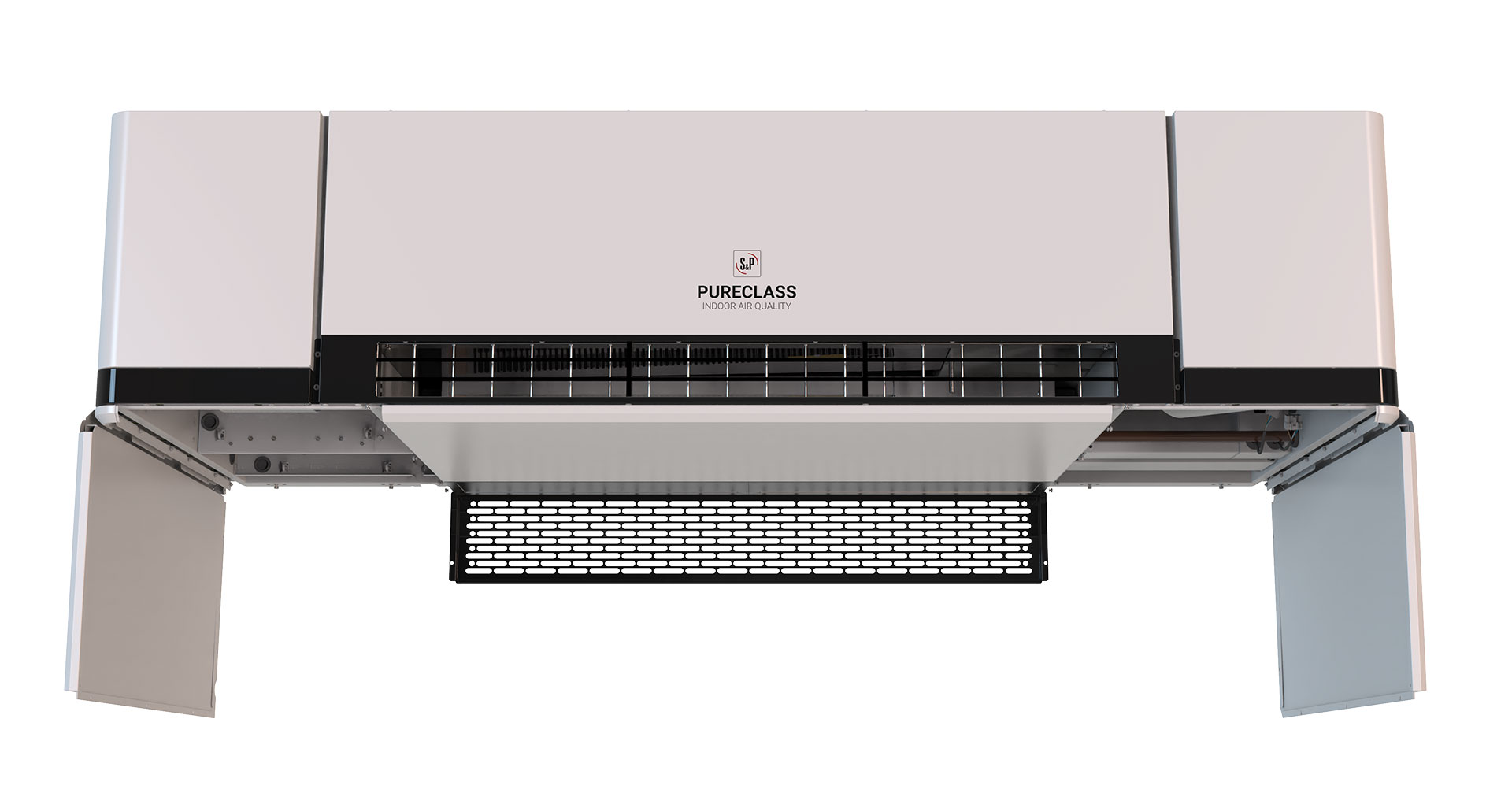 K všetkým vnútorným komponentom jednotky je zabezpečený jednoduchý prístup