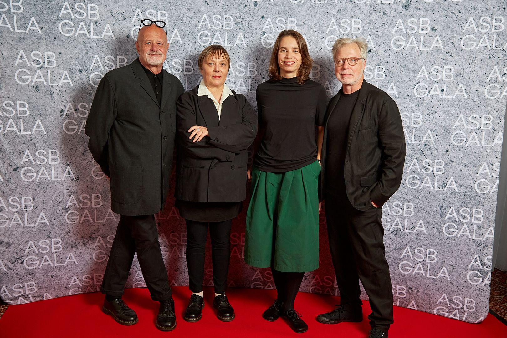 Zľava Štefan Polakovič a Tatiana Kollárova, zakladatelia DAAD, Petra Marko, MIB a Igor Marko z marko architekti 