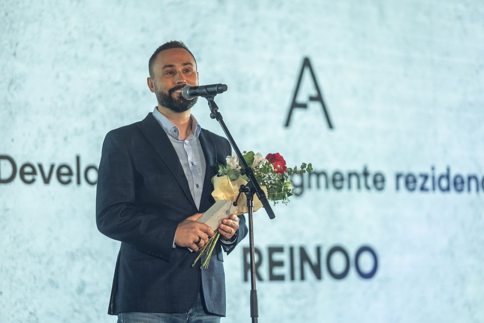 Milan Dubec, Reinoo pri preberaní ceny ASB Developer roka v segmente rezidencií, 3. miesto