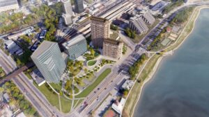 Bratislava získa ďalšie výškové budovy, budú v Lakeside Park 03.  Projekt lokálneho centra má územné rozhodnutie