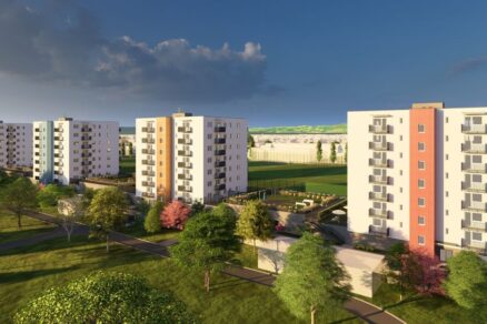 Rezidenčný projekt Podunajky v bratislavských Podunajských Biskupiciach je aktuálne vo výstavbe.