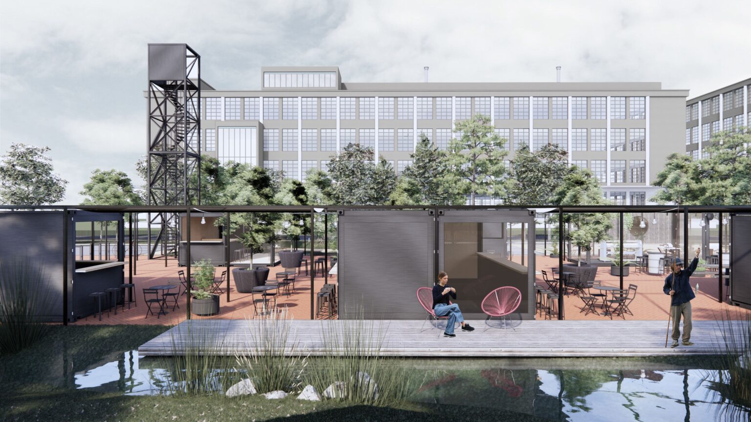 Celý projekt stavia na princípe reuse, rebuild a recycle. 