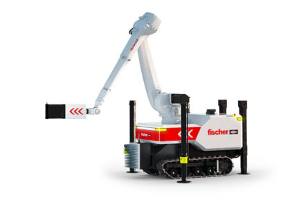 Robotický systém BauBot na automatizované vŕtanie a kotvenie v stavebníctve