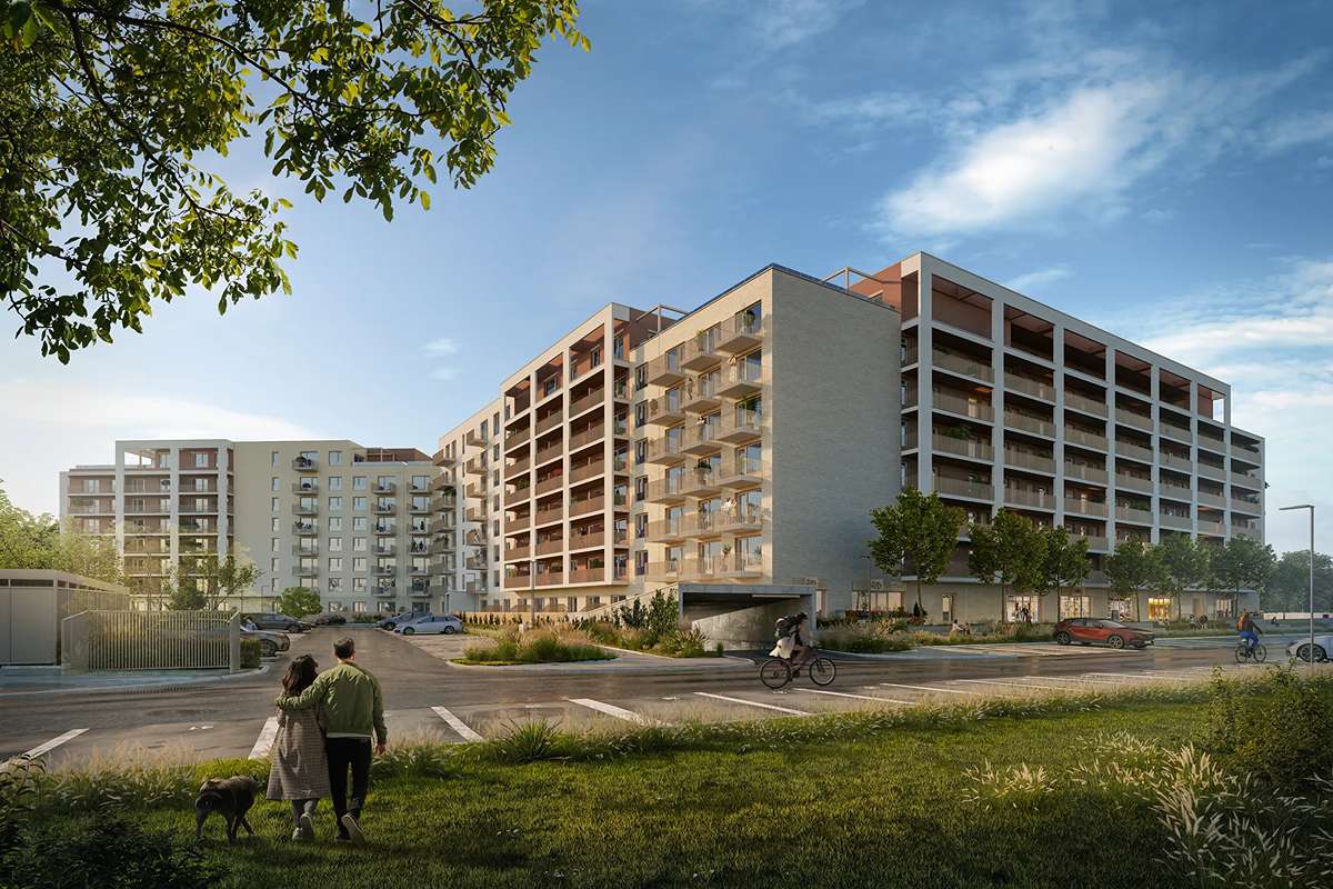 V Trnávke vznikne rezidenčný komplex s rozsiahlym nádvorím.