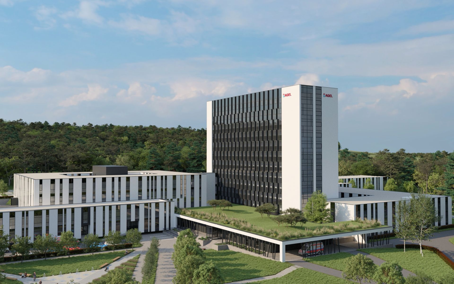 Nová podoba nemocnice v Šaci