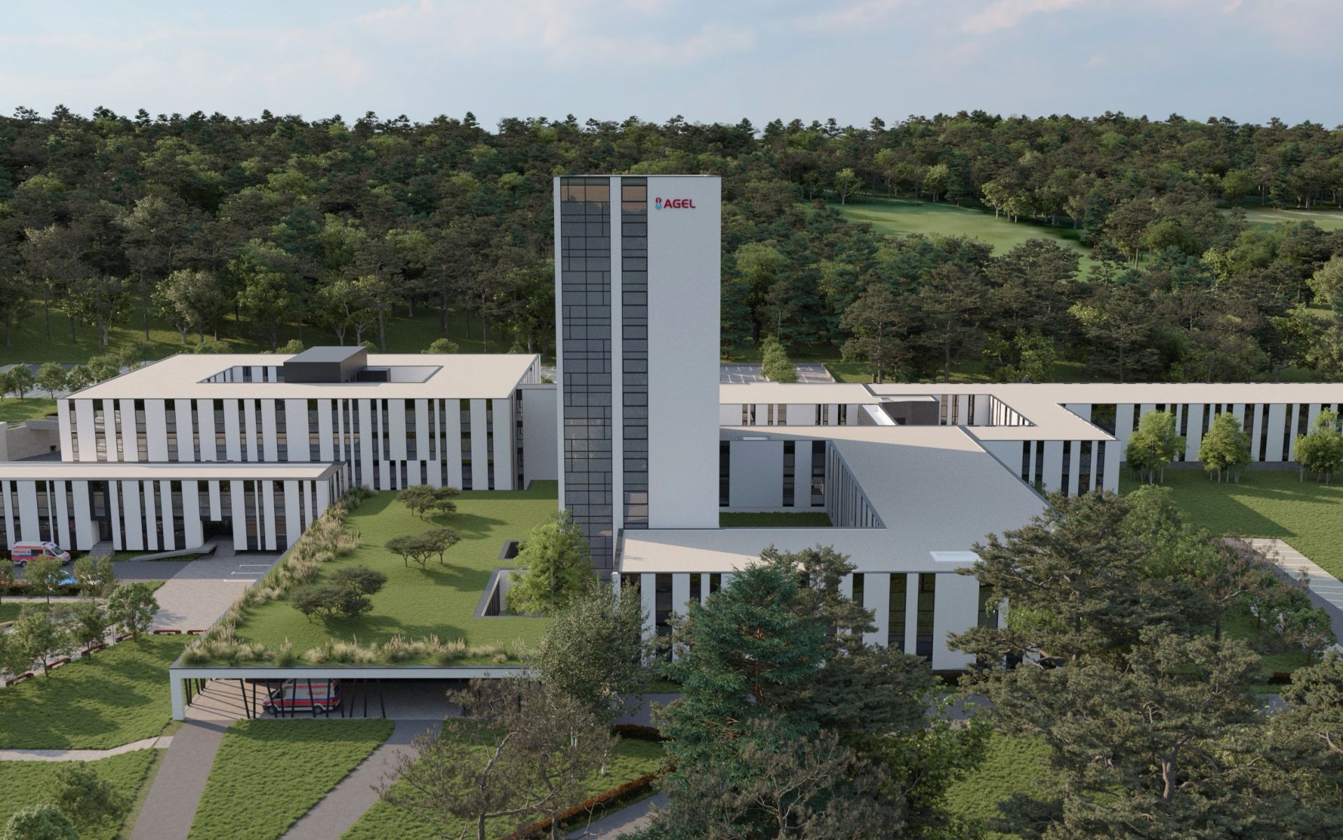 Nová podoba nemocnice v Šaci