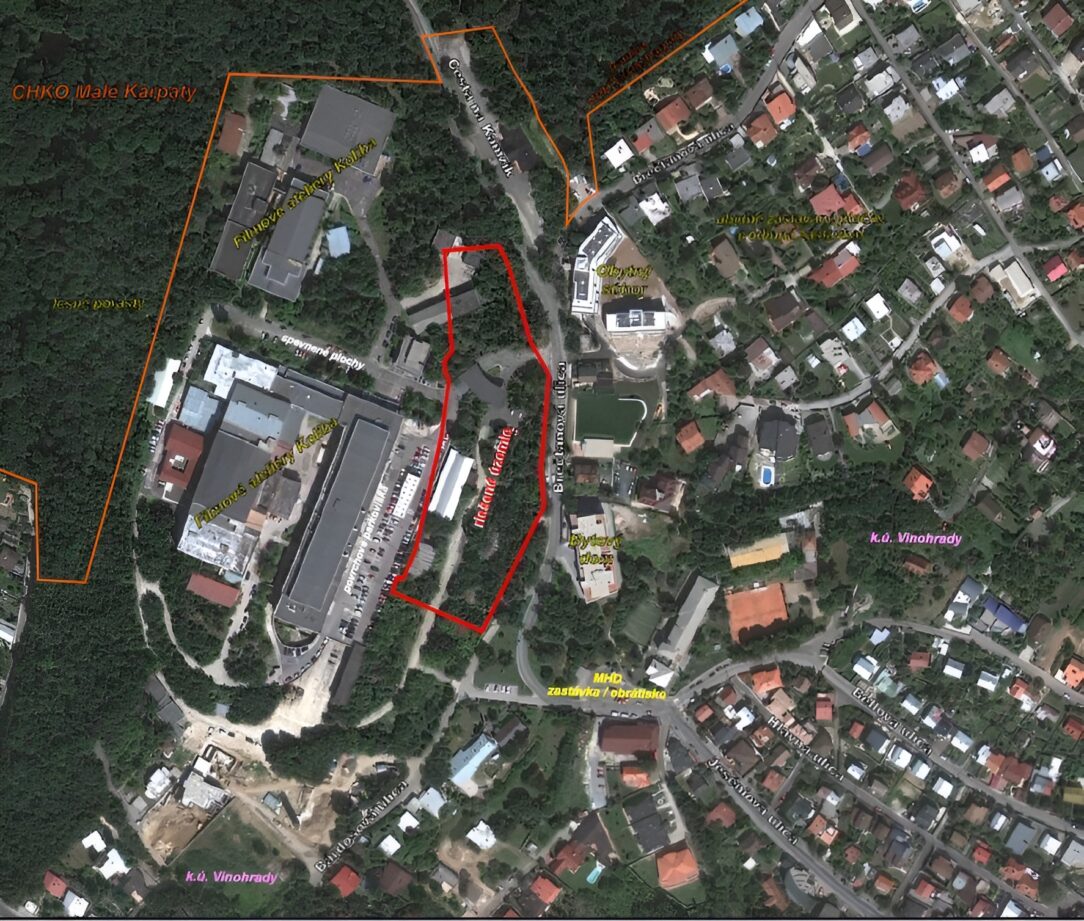 mapa koliba