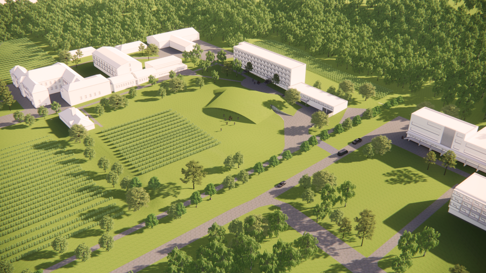 Vinársko-ovocinársky kampus v Modre 