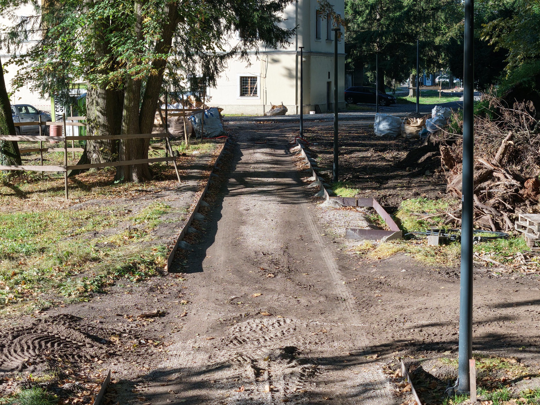 Obnova Stupavského parku pokračuje. 