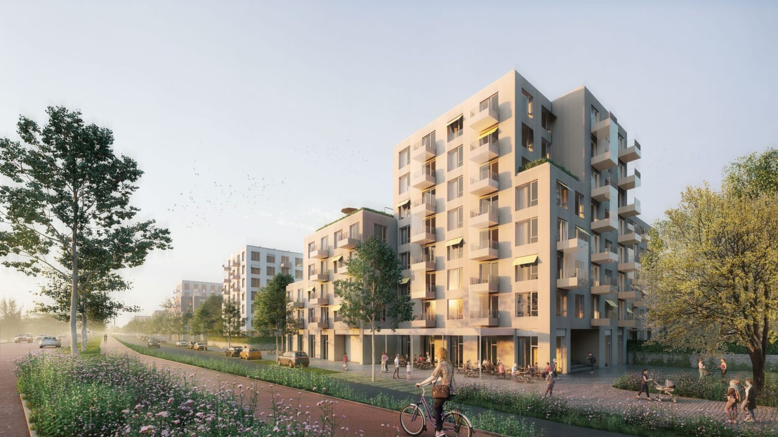 Obytný súbor Viedenská cesta-západ, Bratislava-Petržalka