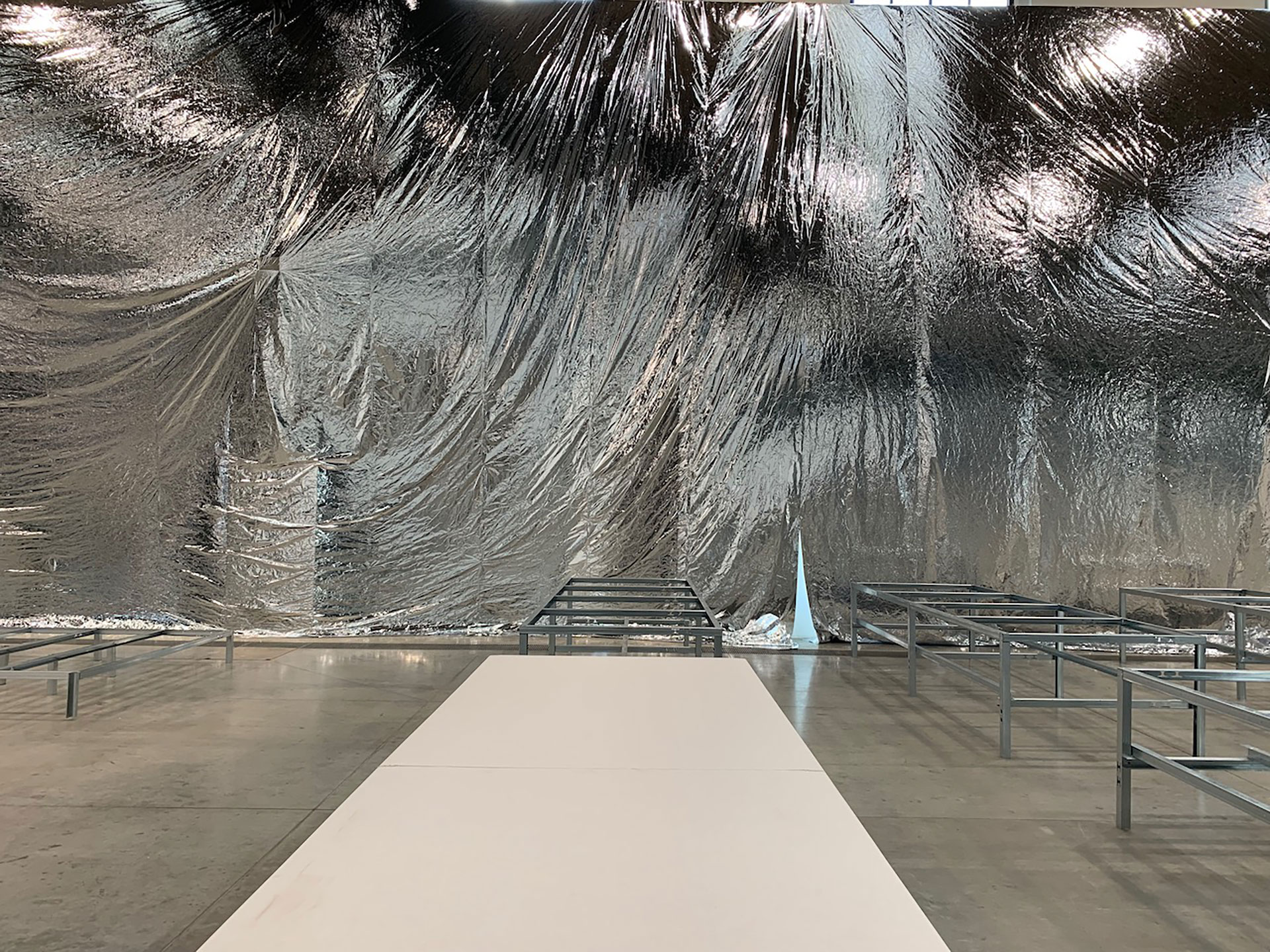 Stano Filka Registrace, architektúra výstavy vo Fait Gellery, Brno CZ, autor: Ján Studený, spolupráca: Júlia Kolláthová