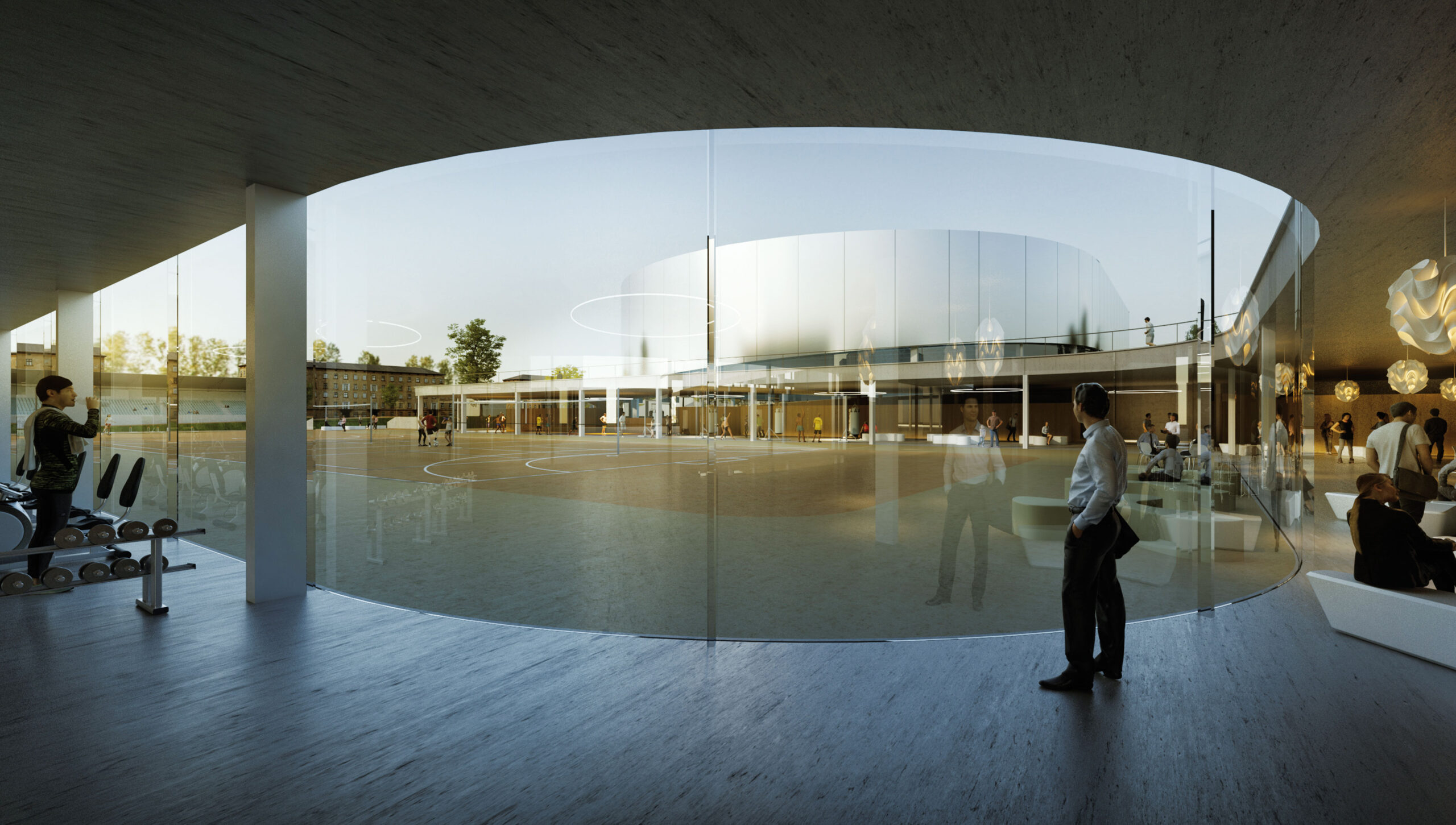 Dukla športová, Pardubice CZ, autori: Ján Studený, Peter Stec, spolupráca: Maroš Bátora, Marián Počúch