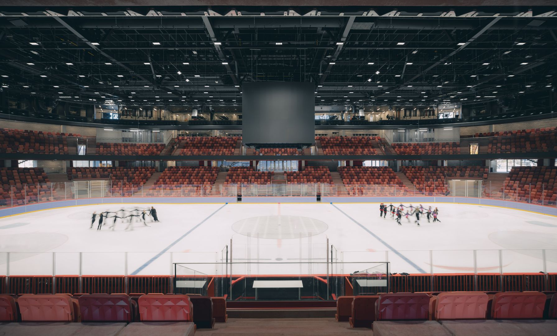 Horácka multifunkčná aréna v Jihlave, navrhnutá architektonickým štúdiom CHYBIK + KRISTOF. 