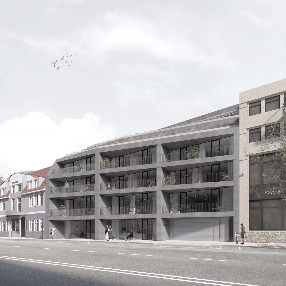 Bytový dom vyplní mestskú prieluku.