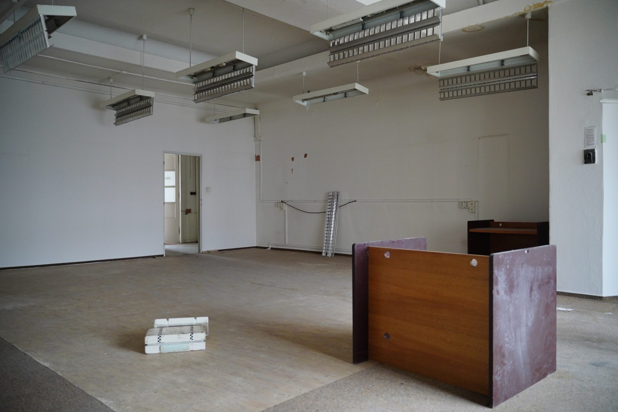 Interiér objektu Ciachovňa v areáli Žilinských elektrární.