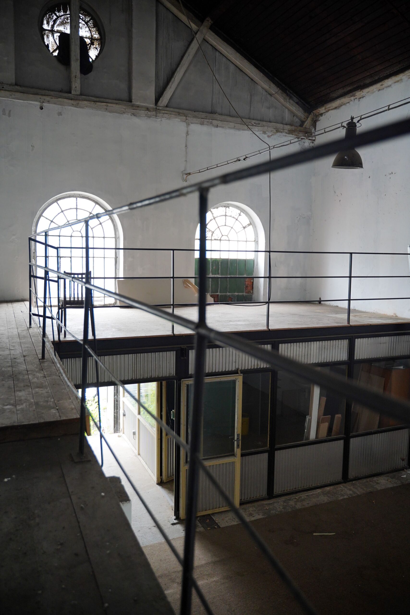 Interiér objektu Ciachovňa v areáli Žilinských elektrární.