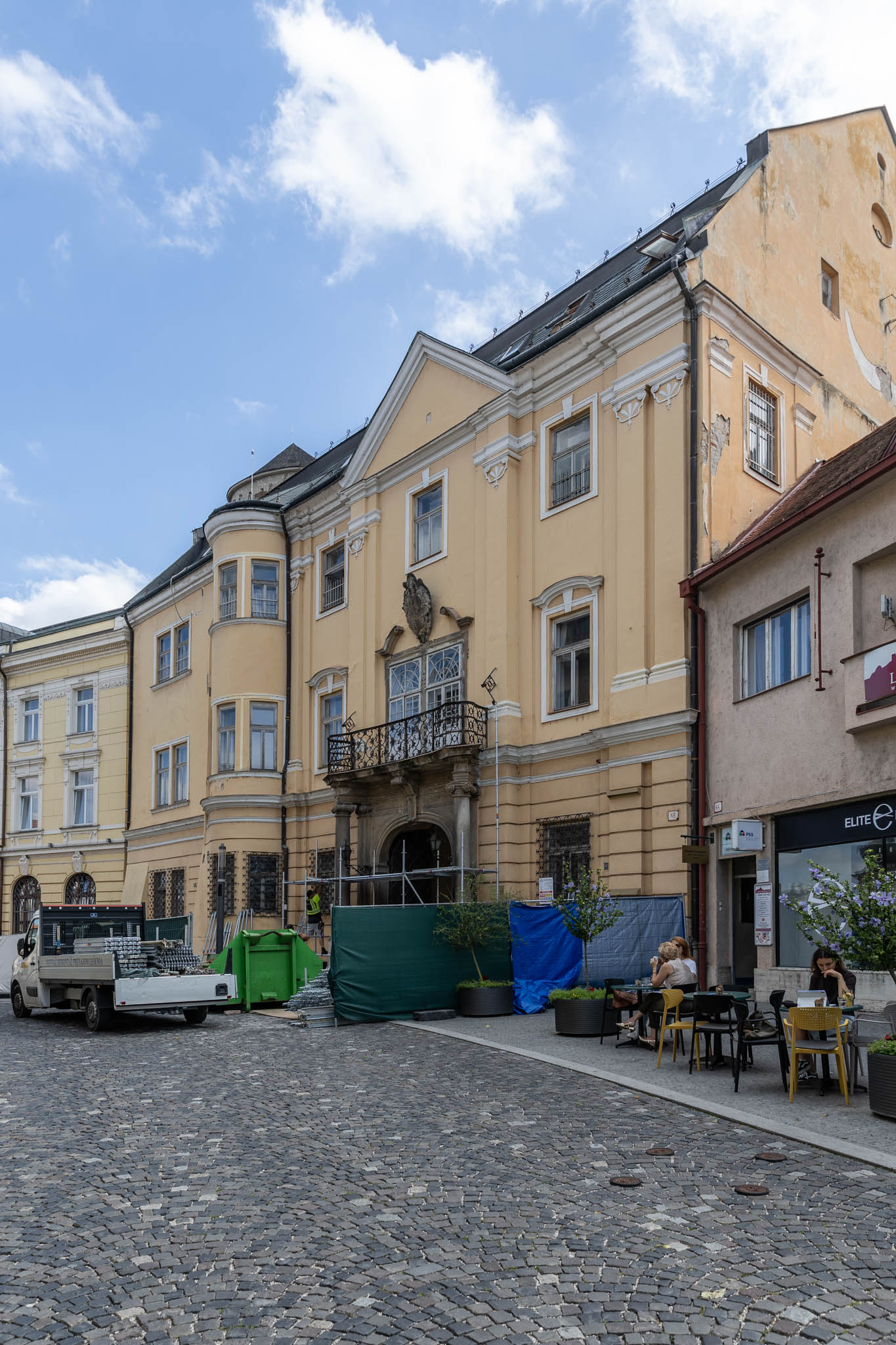 Zo Župného domu v centre sa rekonštrukciou stane priestor na rôzne druhy kultúrnych podujatí.