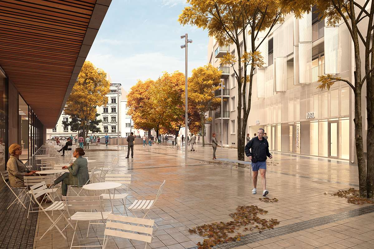 Na námestí pribudne zeleň aj oddychový mobiliár.