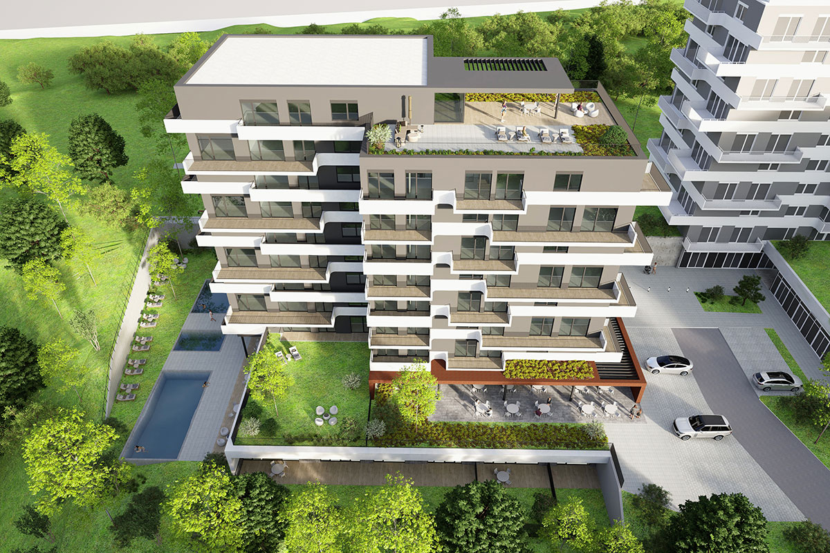 Pekná vyhliadka 3. etapa – Polyfunkčný dom Na vyhliadke