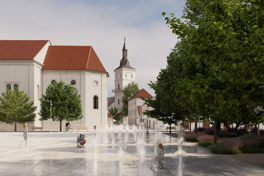 Revitalizácia centra Pezinka – 1. etapa: rekonštrukcia Radničného námestia