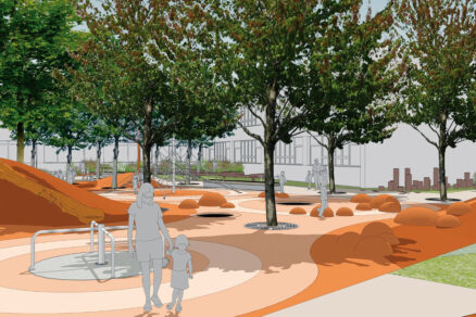 Rekonštrukcia školského areálu na Ulici K. Mahra