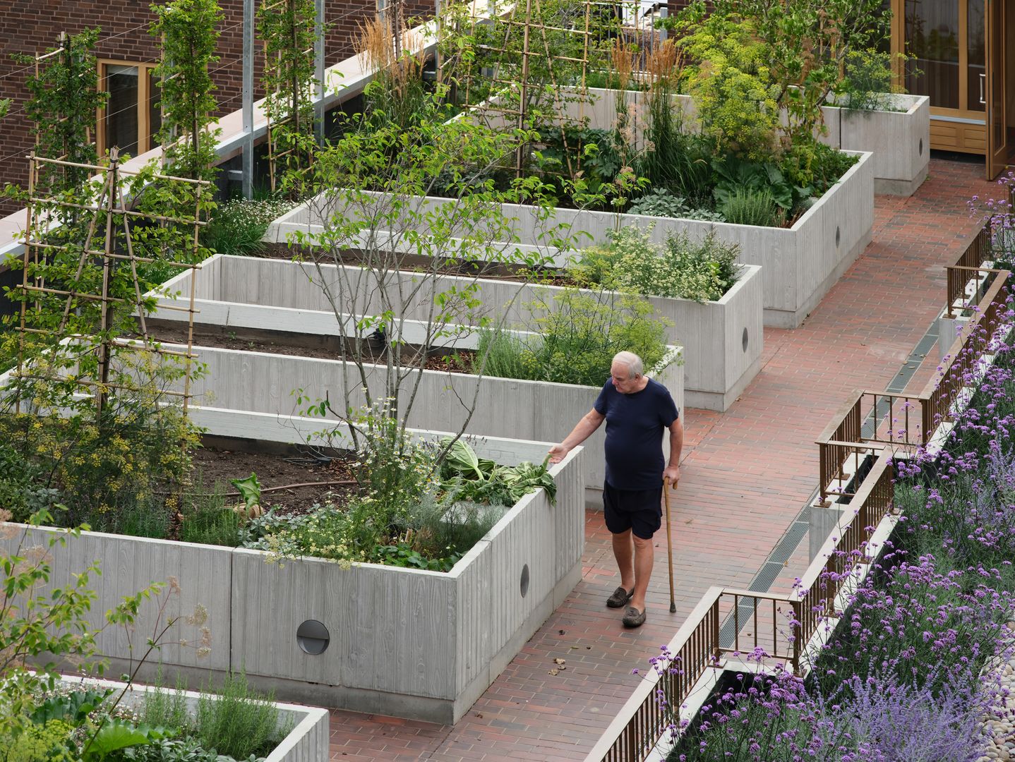 Appleby Blue v Bermondsey je projekt charitatívneho bývania. 