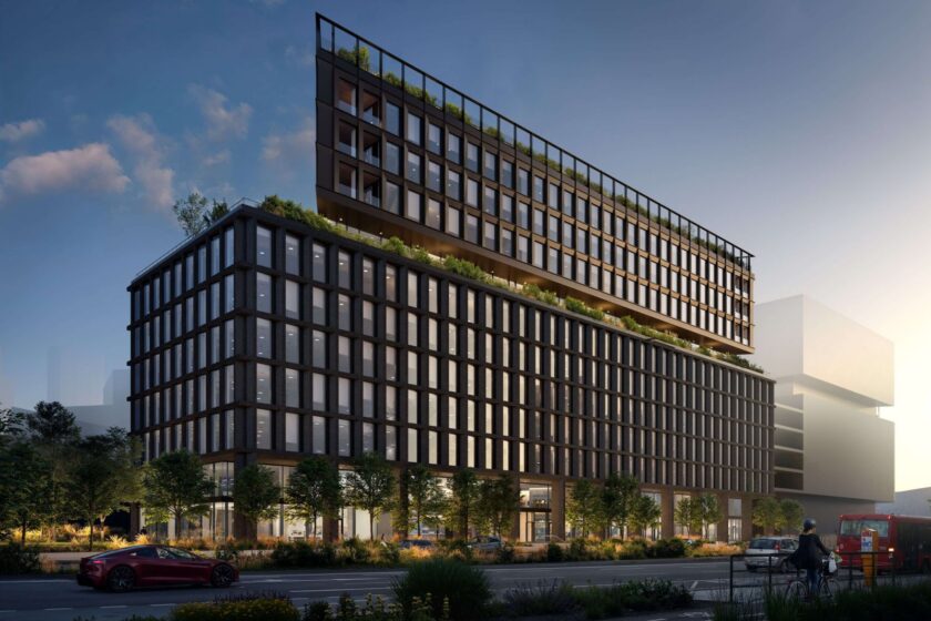 Kancelársky projekt Chalupkova Offices v Bratislave.