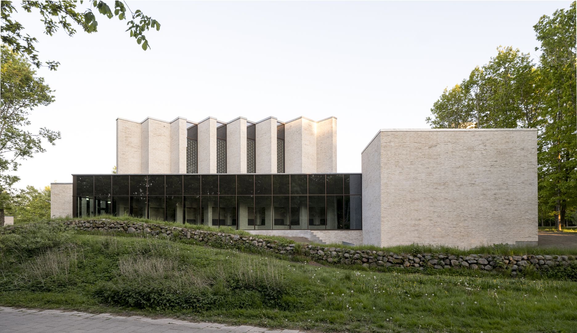 Nový kostol v Højvangene