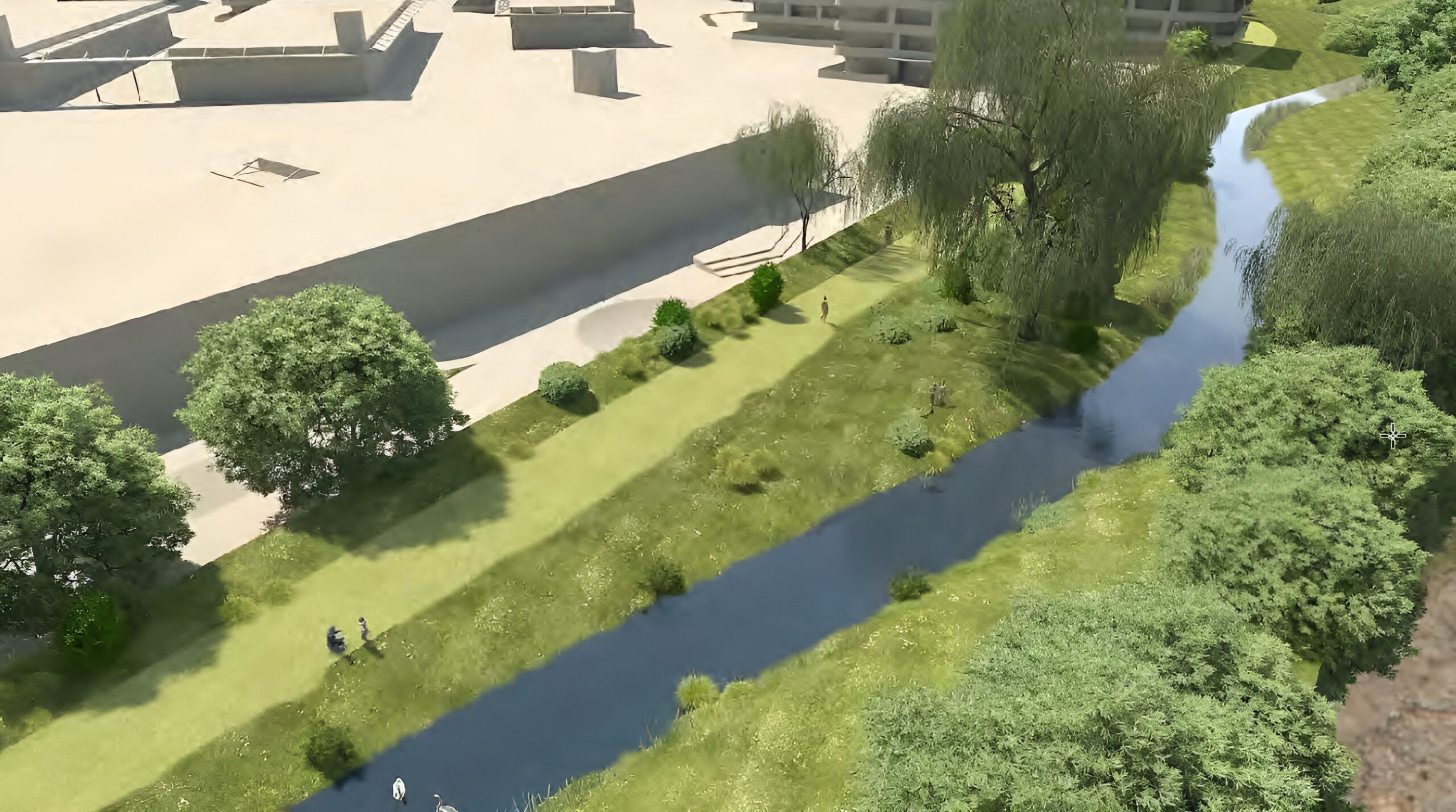 Bývalú „hodvábku“ chcú revitalizáciou rieky zmeniť na rekreačný priestor.