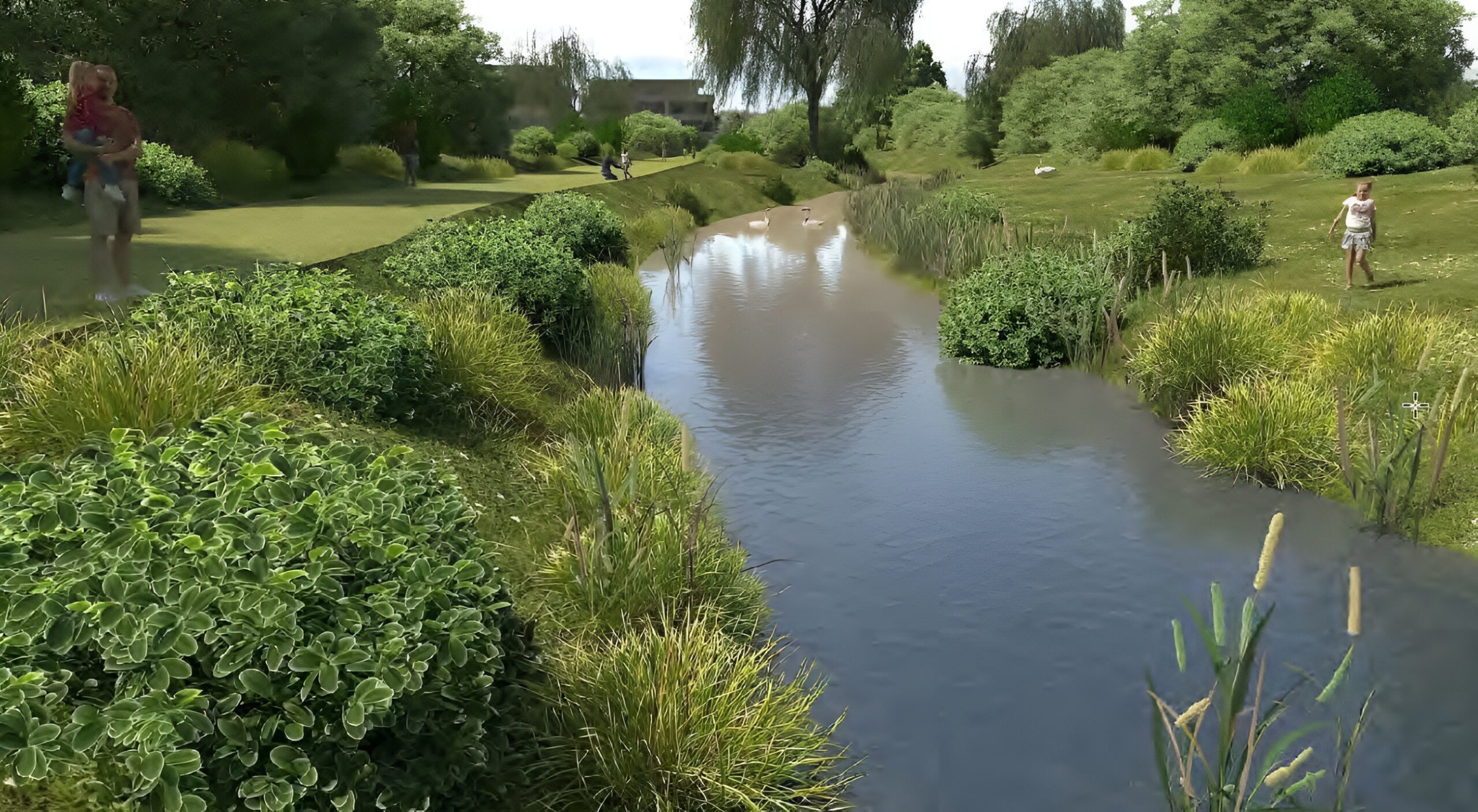 Bývalú „hodvábku“ chcú revitalizáciou rieky zmeniť na rekreačný priestor.