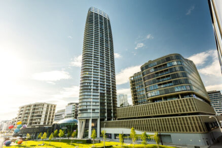 Polyfunkčný komplex Eurovea s nadštandardnými technickými zariadeniami budov