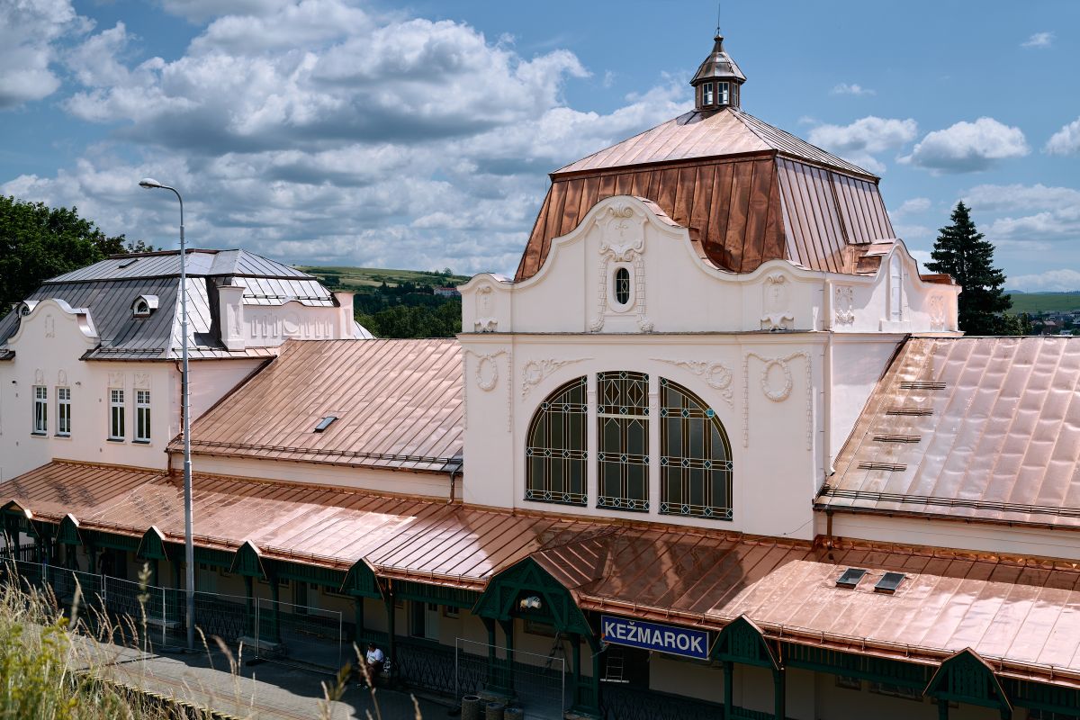 Železničná stanica v Kežmarku