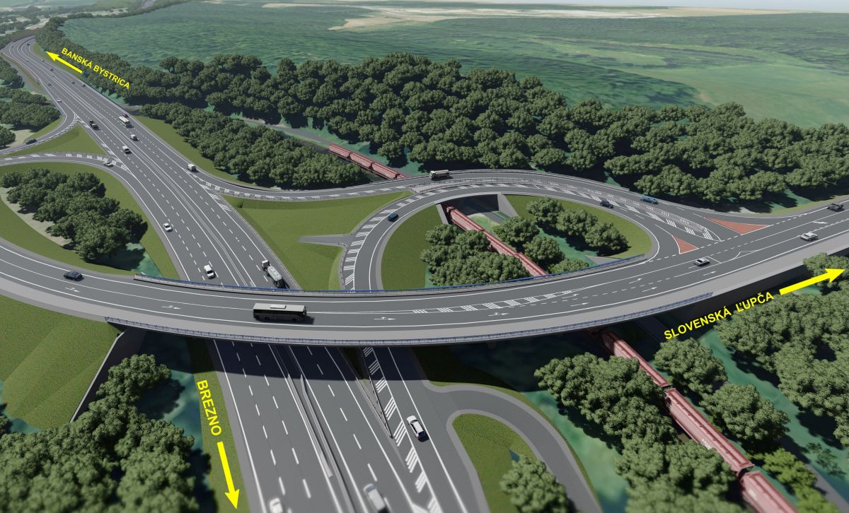 Tento trojkilometrový úsek diaľnice neobchádzajú pri výstavbe problémy.