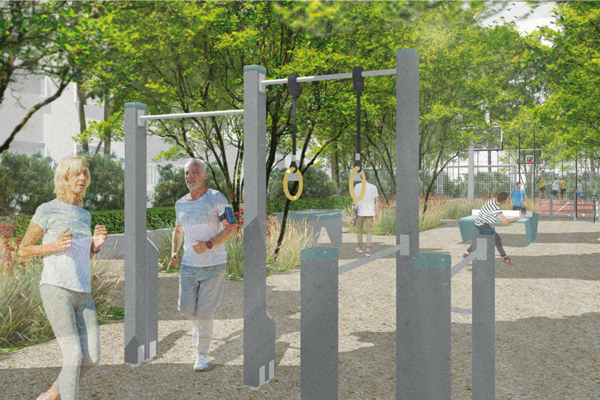 Revitalizácia dvorov na Tehelnej ulici