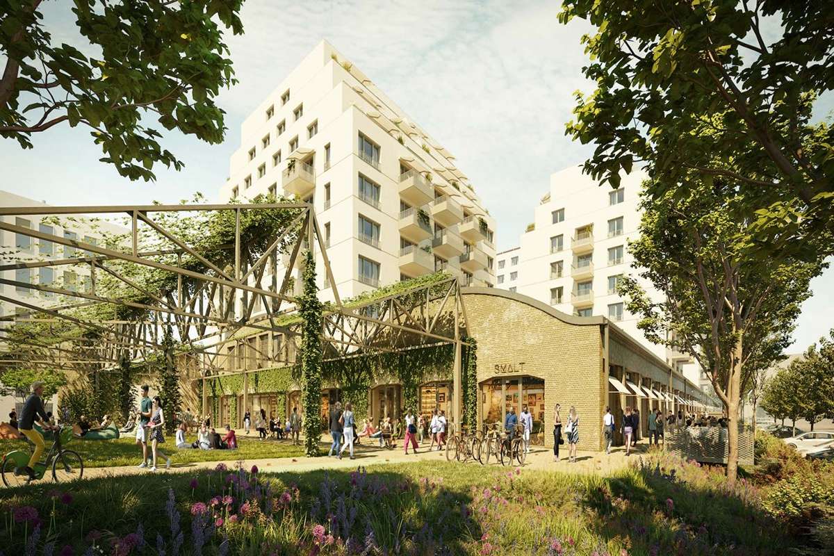 V riešenej lokalite pribudne celkovo päť nových bytových domov.