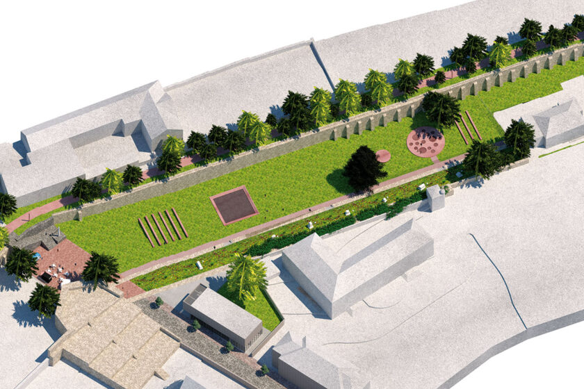 Záhrada umenia a Kmeťovo stromoradie