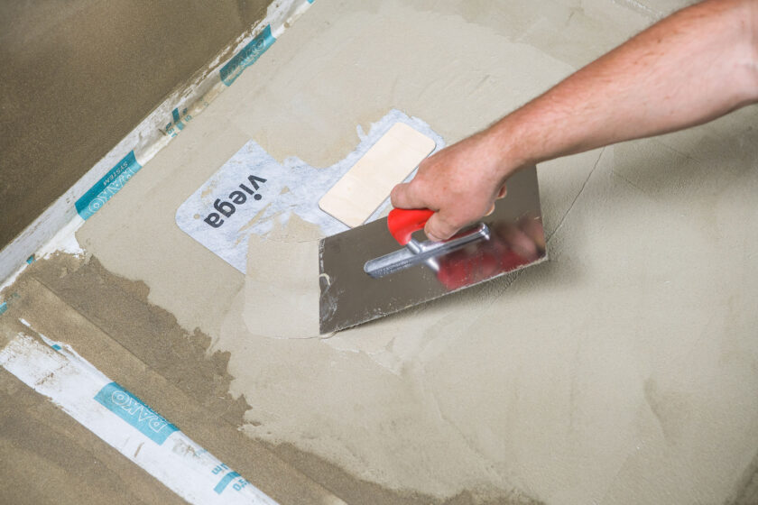 Aplikačný postup: Hydroizolácia sprchovacieho kúta