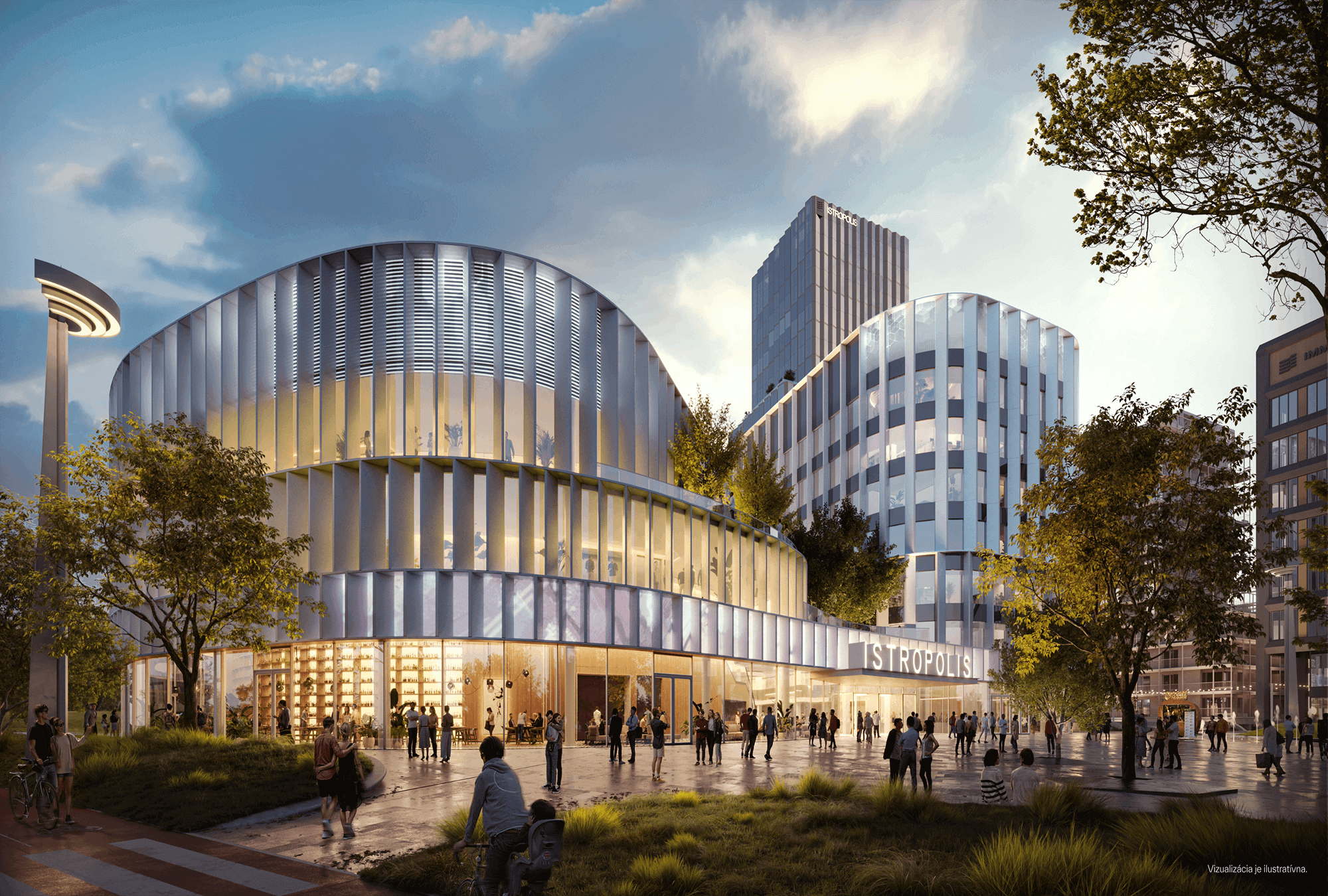 Kultúrno-spoločenská sála bude mať kapacitu 3 000 divákov.