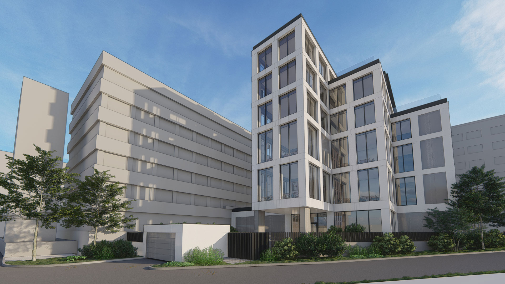 Dostavba a prestavba Univerzity sv. Cyrila a Metoda v Trnave, Autori: Ing. arch. Katarína Viskupičová, Ing. arch. Matej Horváth