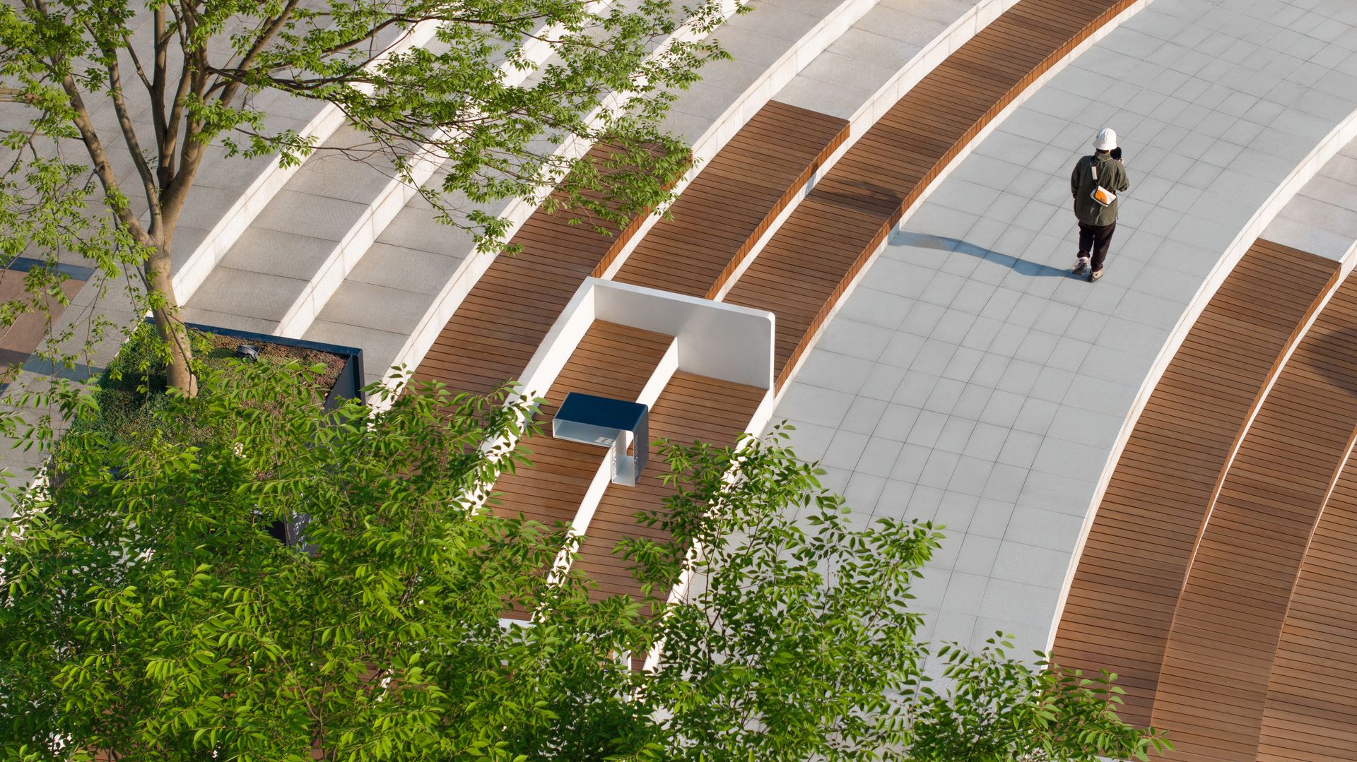 Basketbalový park v čínskom meste I-čchang