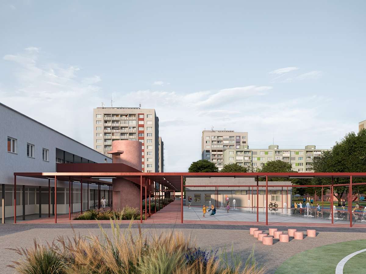 Piazzetta je zamýšľaná ako univerzálny priestor.