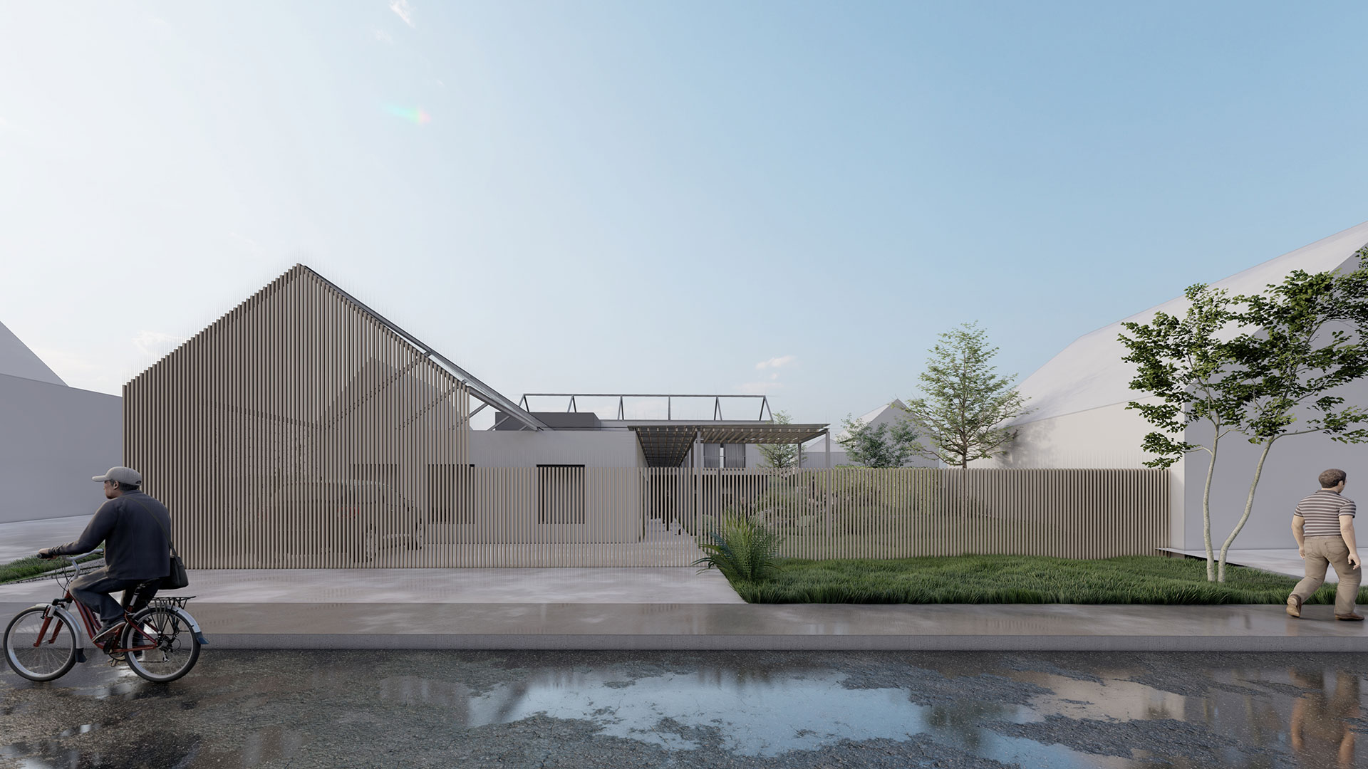 Domovy sociálnej starostlivosti – Trnavský a Trenčiansky kraj, Autori: Ing. arch. Katarína Viskupičová, Ing. arch. Matej Horváth, Ing. arch. Mária Dostálová 