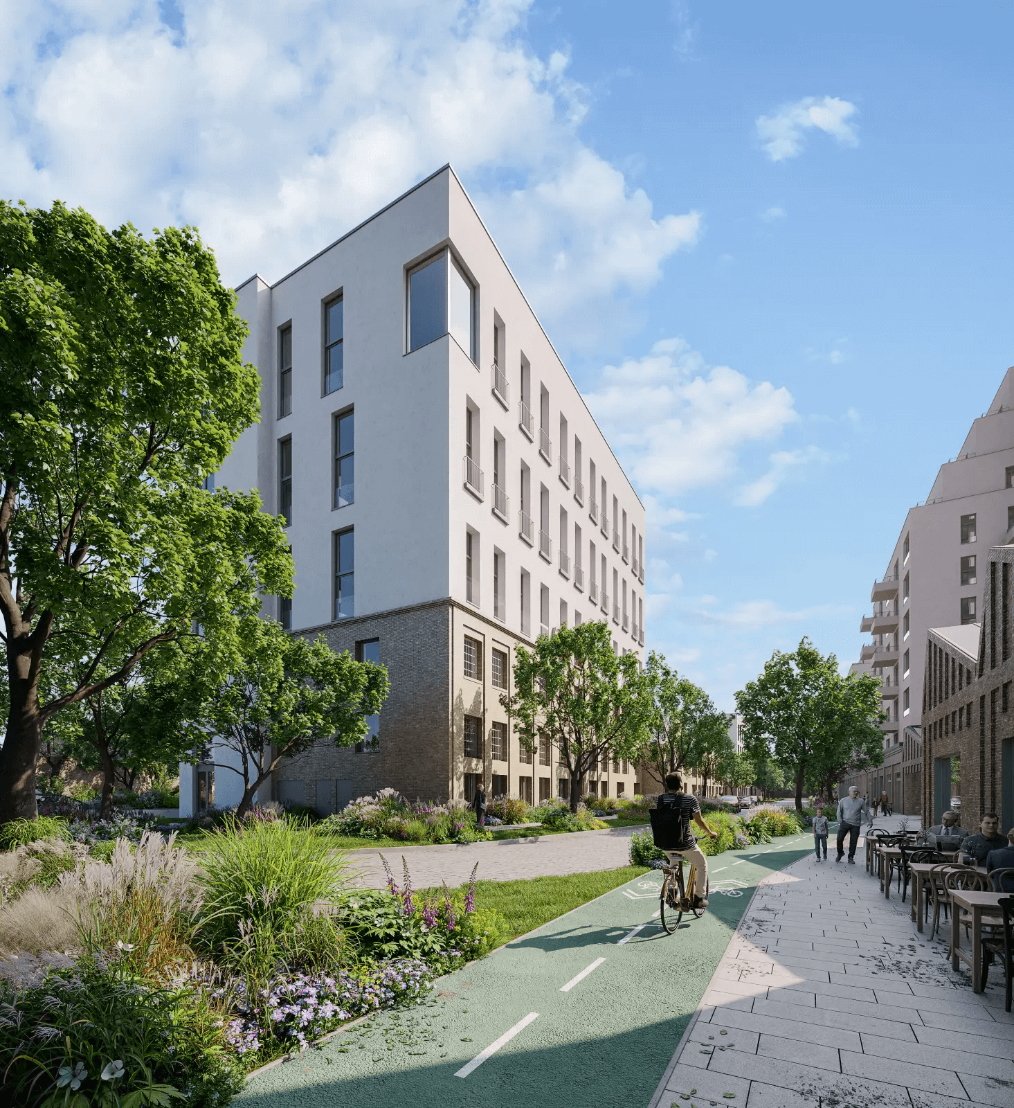 Budovu budú charakterizovať čisté línie, racionálny raster a poctivé materiály.