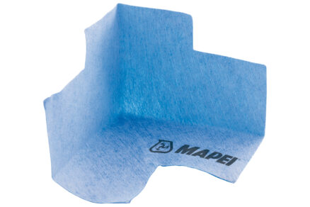 Tvarovaný rohový prvok Mapeguard EC pre systém hydroizolácie pod obklady
