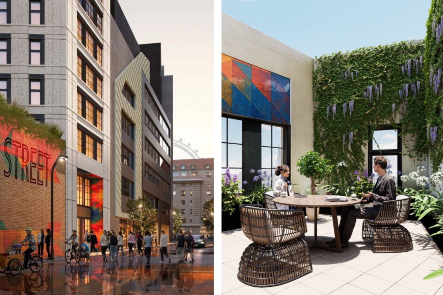 Internát na Leake Street v Londýne