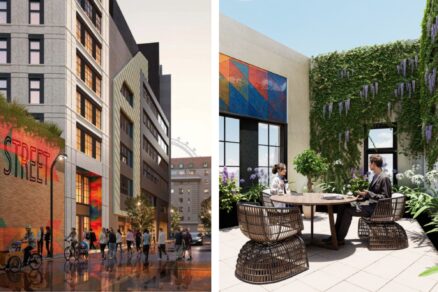 Internát na Leake Street v Londýne